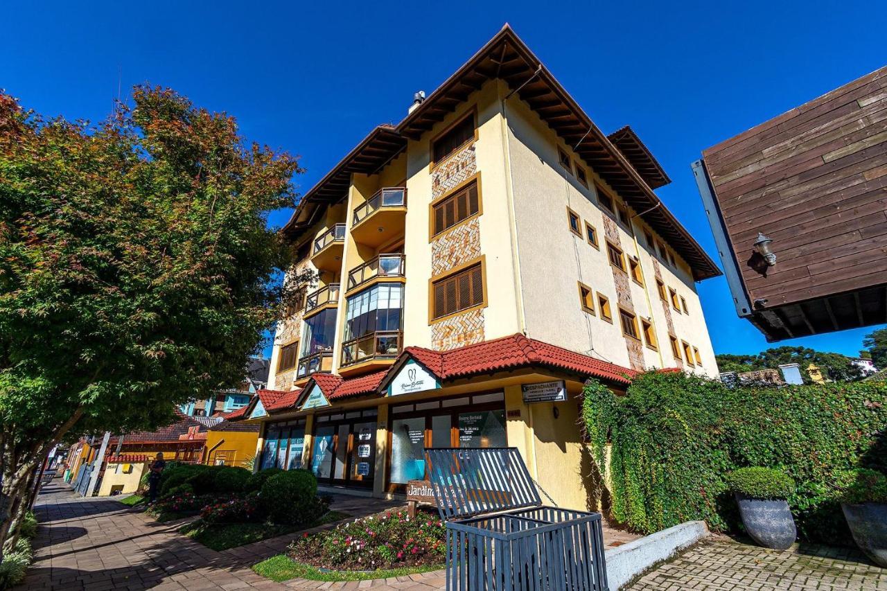 Rosa Edificio Jardim Da Serra Gramado Eksteriør bilde
