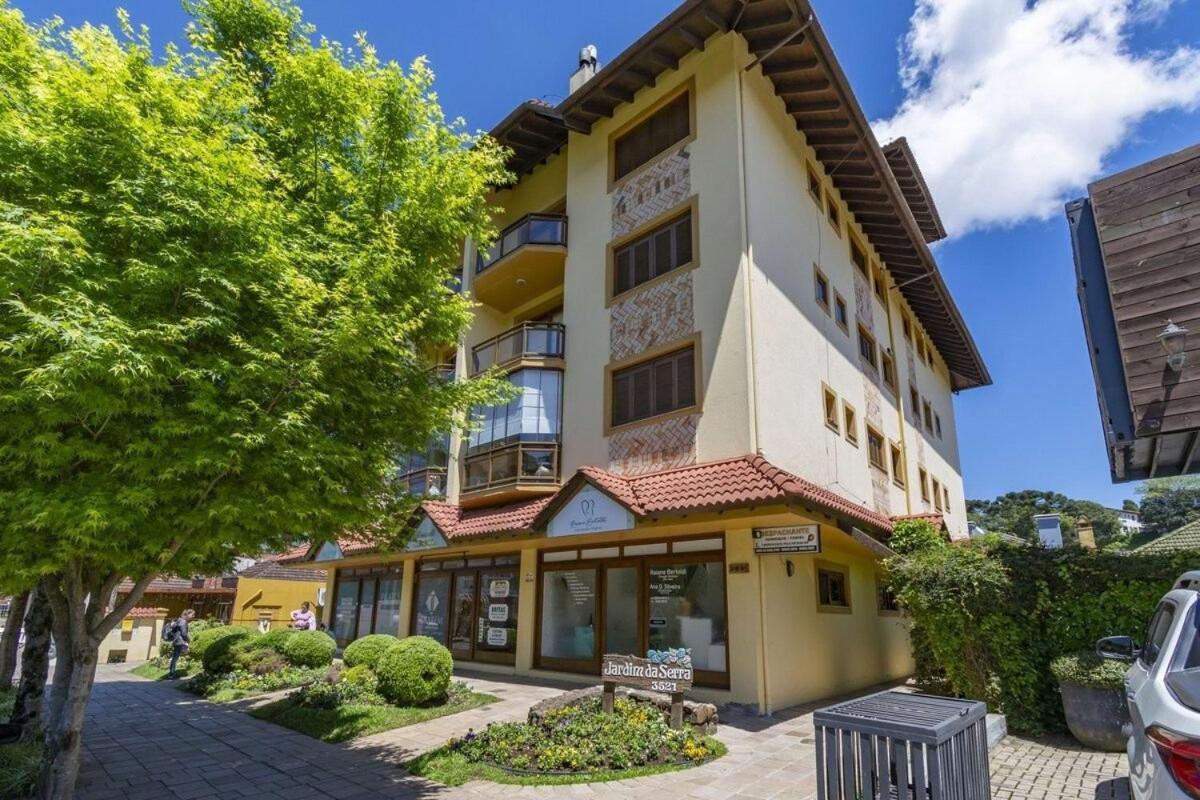 Rosa Edificio Jardim Da Serra Gramado Eksteriør bilde